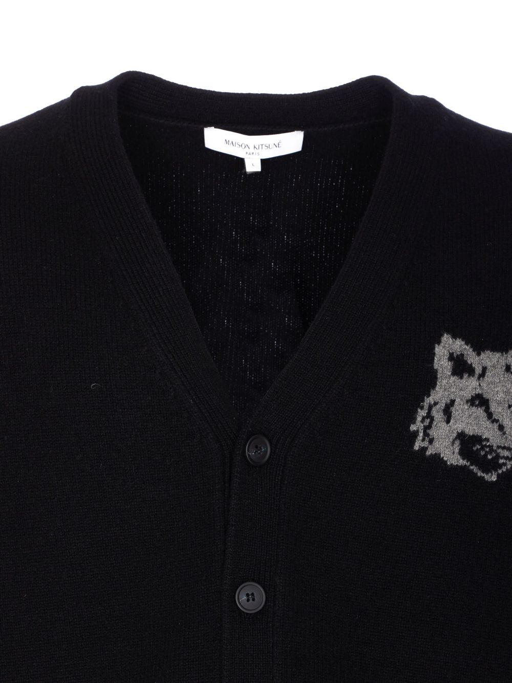 Maison Kitsuné Cardigan with buttons