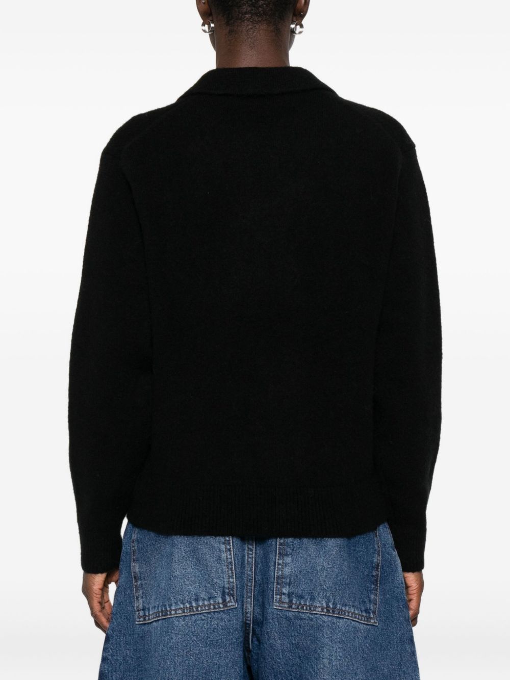 Dunst Wool blend polo sweater