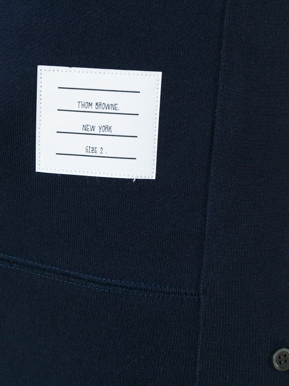 Thom Browne Relaxed fit Crafted in Japan Cotton crewneck sweatshirt