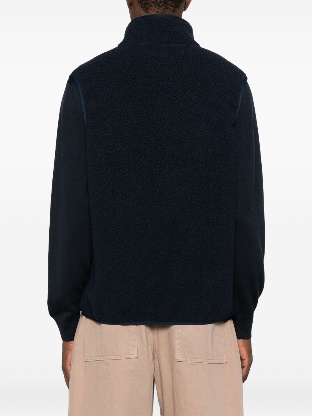Maison Kitsuné Fleece zipped vest