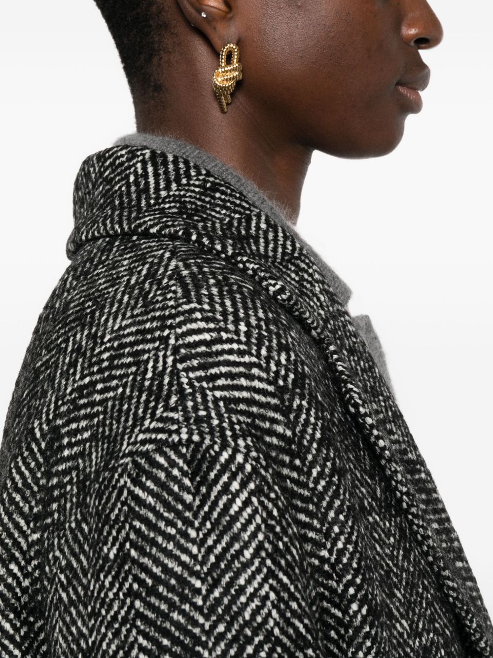 Tagliatore Wool blend single-breasted coat