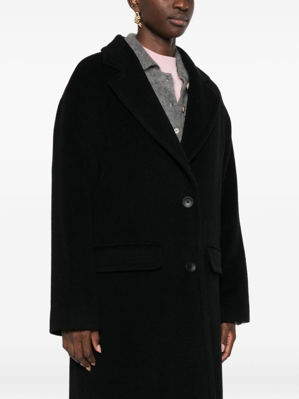 Tagliatore Wool single-breasted coat