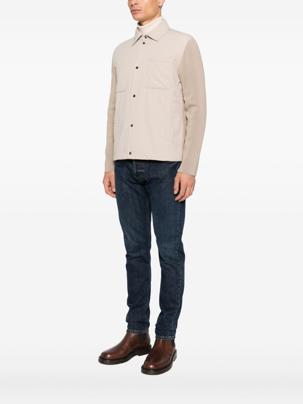 Herno Button-Front Jacket
