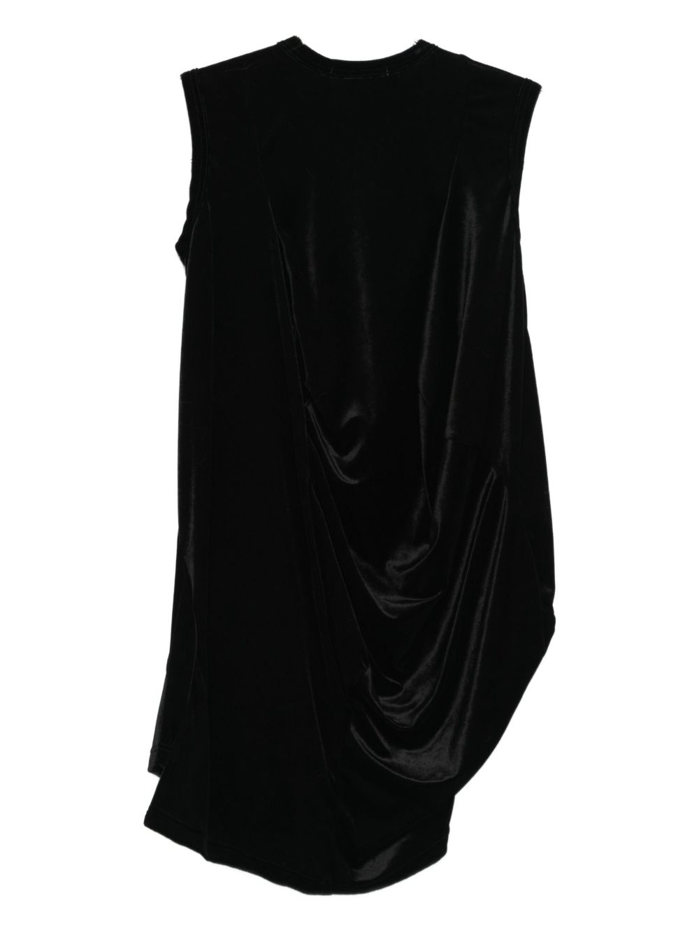 Comme Des Garcons Comme Des GarÃ§ons Draped Sleeveless Top