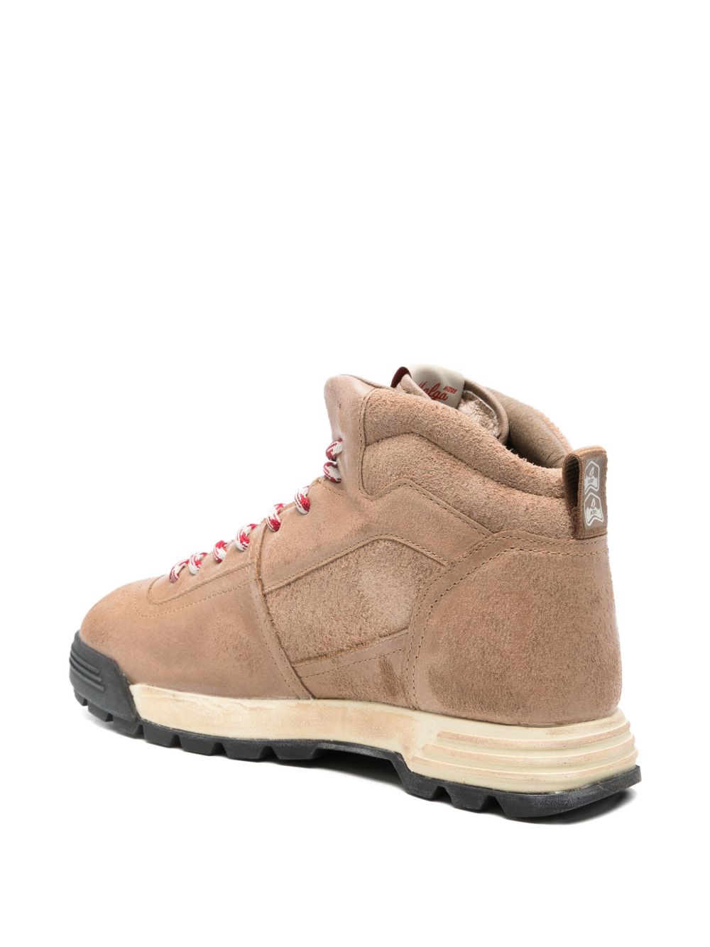 Autry Natural Suede Leather Malga Sneakers.