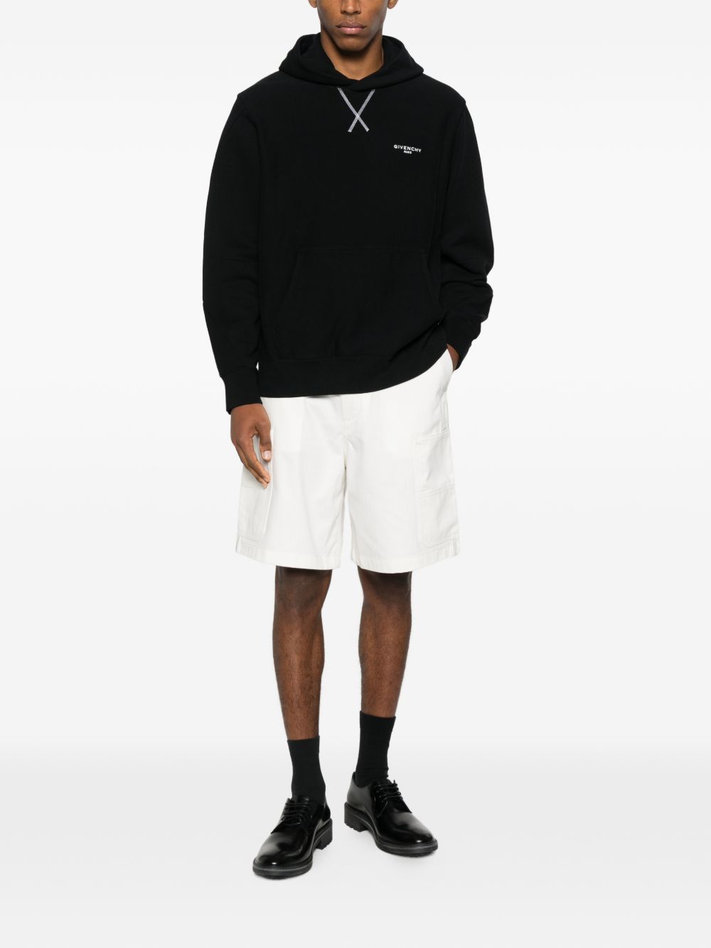 Givenchy Logo cotton hoodie