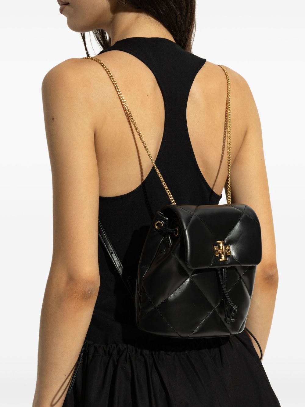 Tory Burch Mini Kira Backpack With Diamond Quilting