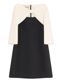 Valentino Wool and silk mini dress
