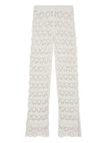 Alanui Lagoon Romance cotton trousers