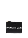 Comme Des Garcons Wallet Huge Logo Pouch