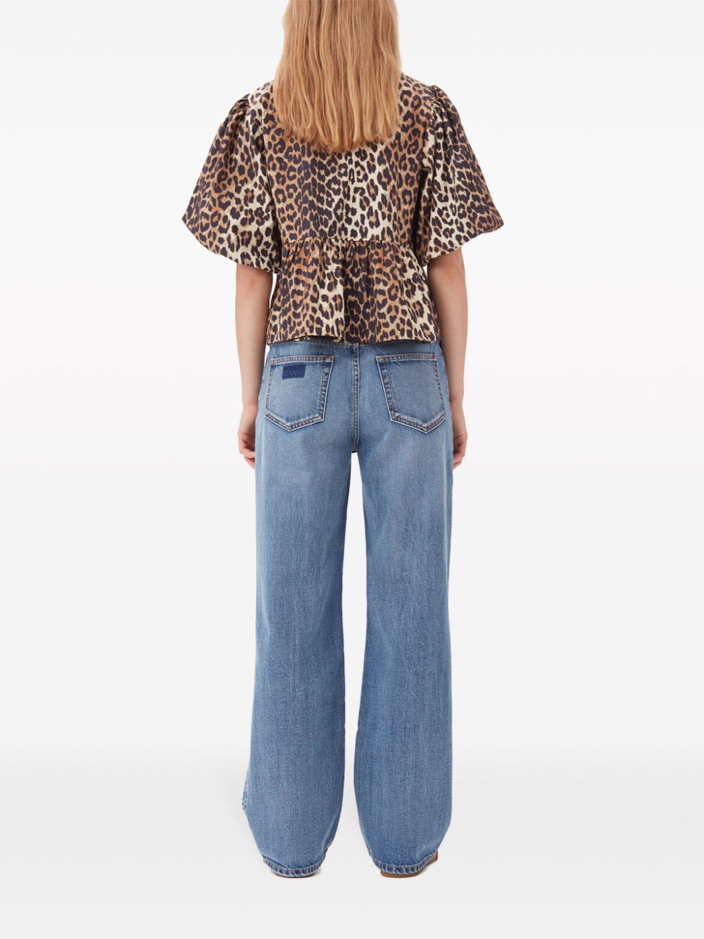 Ganni Organic cotton blouse