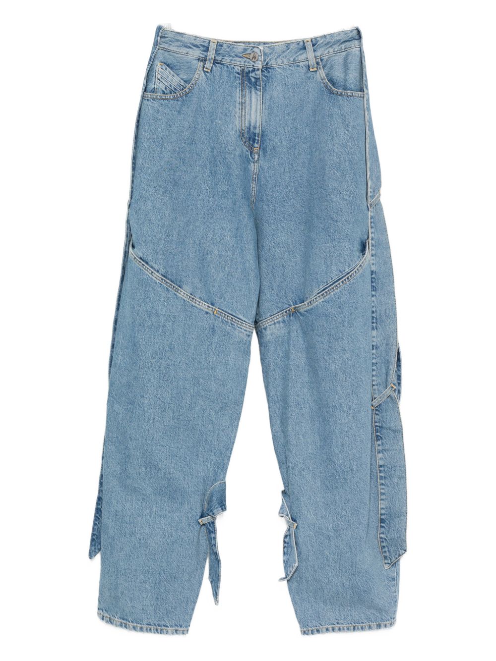 The Attico Denim cotton jeans