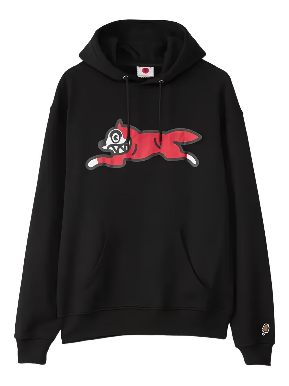 Icecream Running Dog cotton hoodie