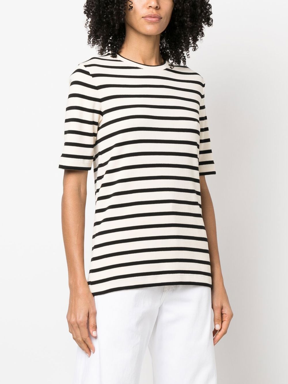 Jil Sander Plus Striped cotton t-shirt