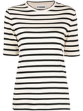 Jil Sander Plus Striped cotton t-shirt