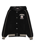 Icecream Cotton hooded bomber jacket