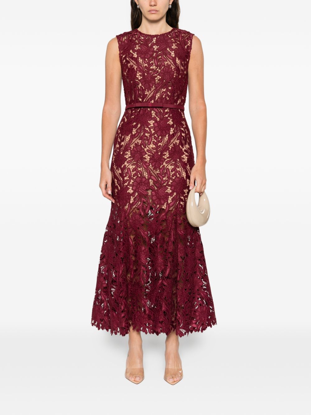Self-Portrait Lace long dress