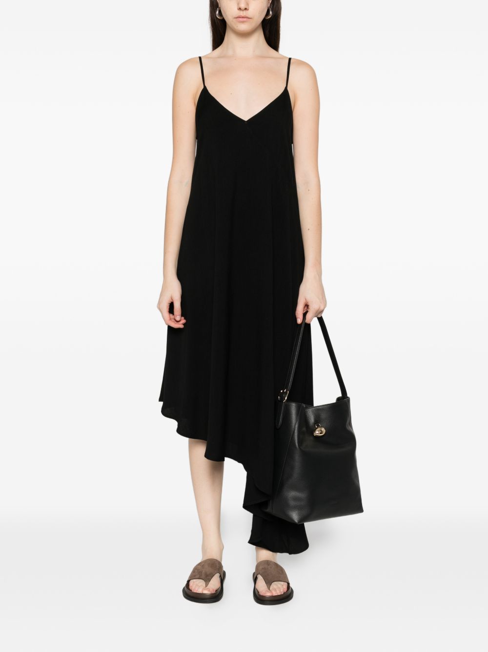 Herskind V-neck Sullivan asymmetric dress