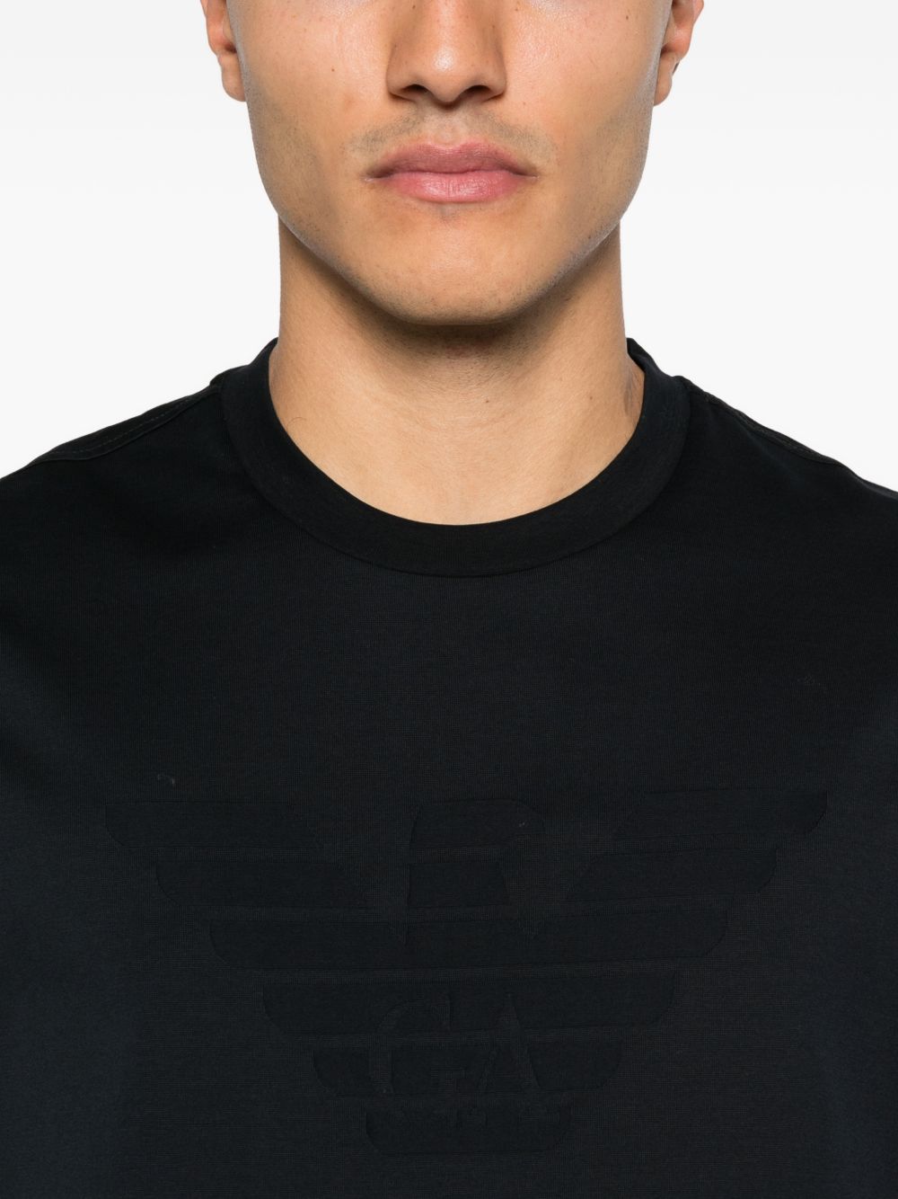 Emporio Armani Logo cotton t-shirt