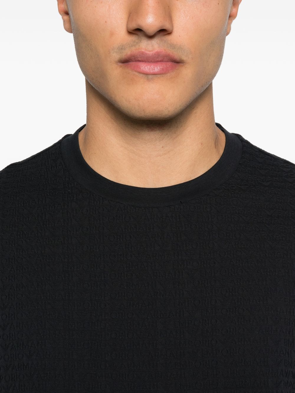 Emporio Armani Logo cotton t-shirt