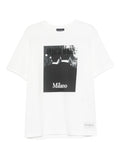 Emporio Armani Printed cotton t-shirt