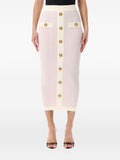 Balmain Tweed long skirt