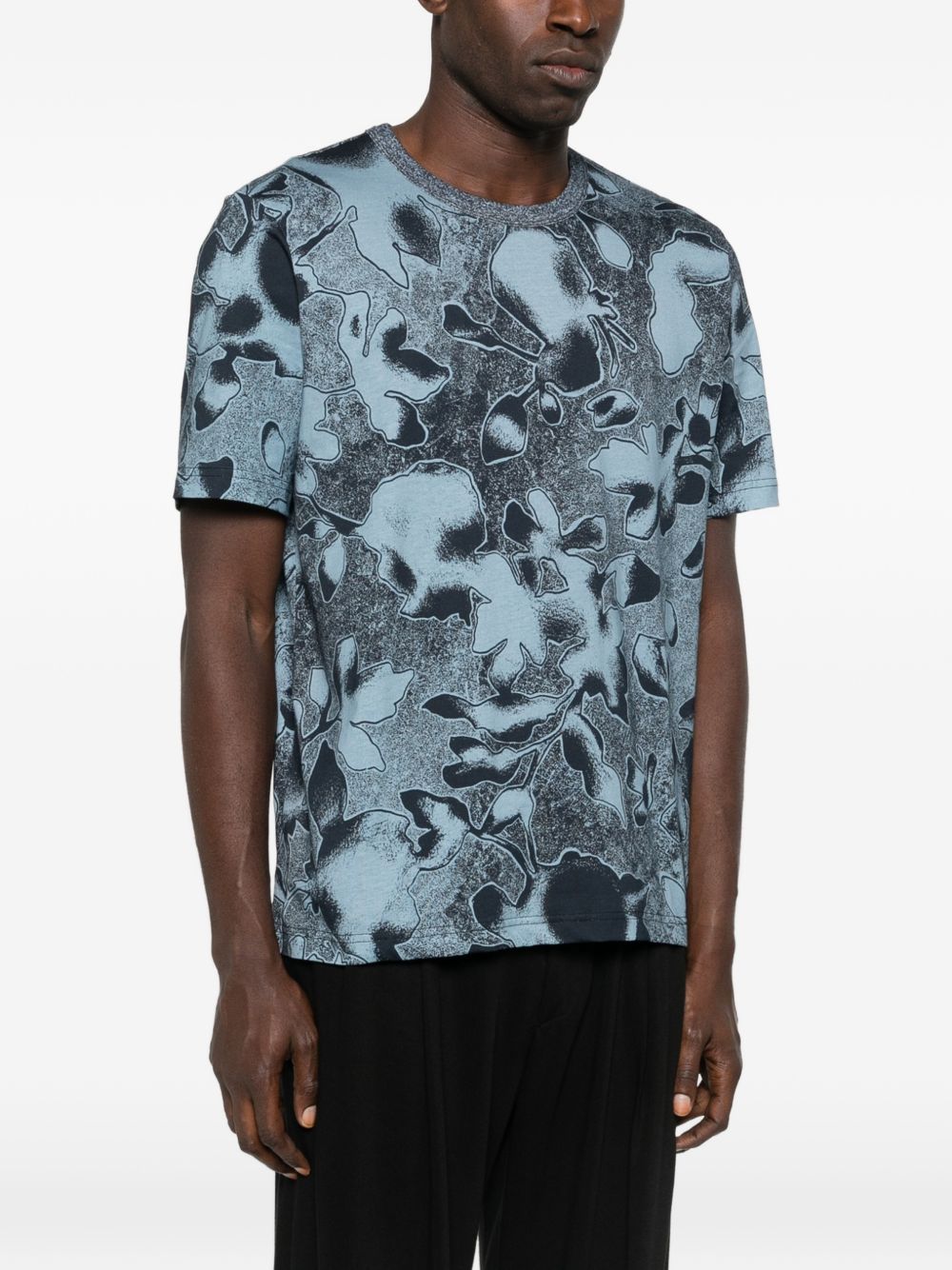 Ps By Paul Smith Organic cotton printed t-shirt