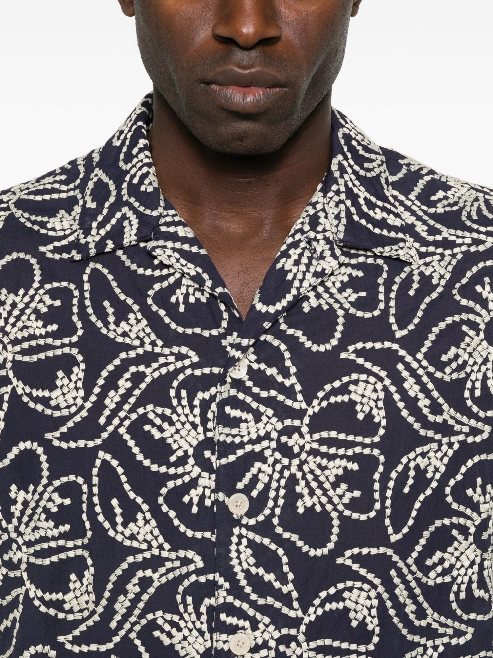 Ps By Paul Smith Cotton blend printed shirt