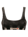 Diesel denim-effect Bra