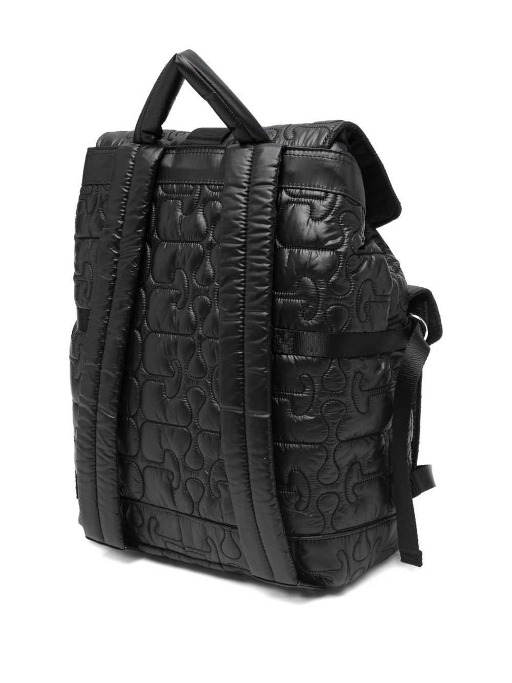 Ganni Quilted Buckle Backpack