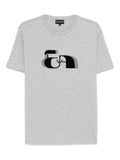 Emporio Armani Printed cotton t-shirt