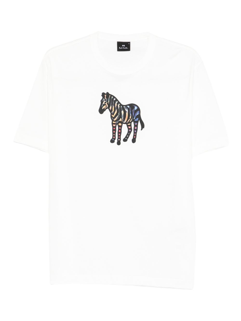 Ps By Paul Smith Zebra organic cotton t-shirt