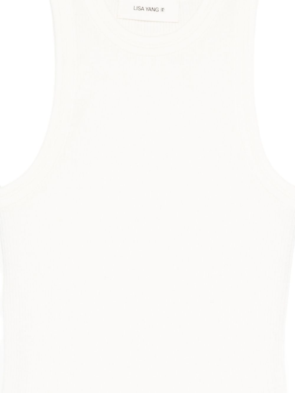 Lisa Yang Amya cotton and cashmere top