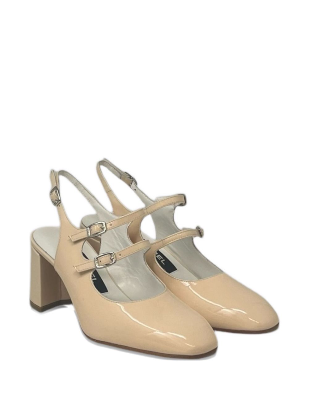 Carel Paris Banana slingback pumps.