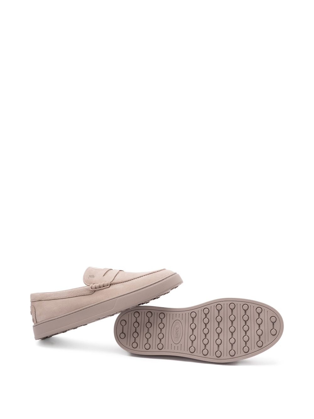 Tod's Suede Leather Loafers