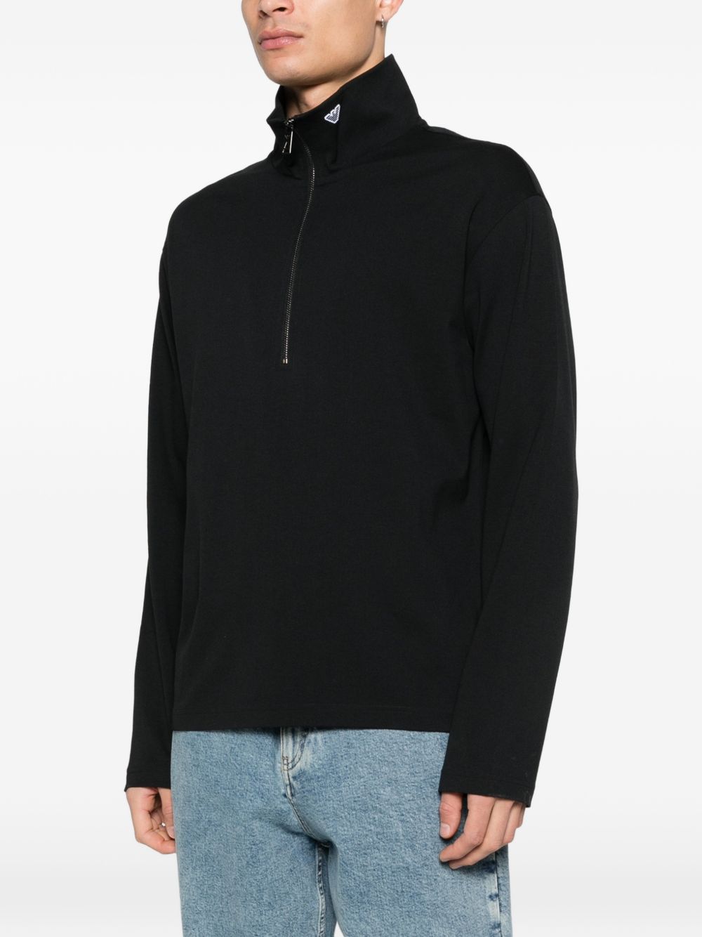 Emporio Armani Half-zip pullover