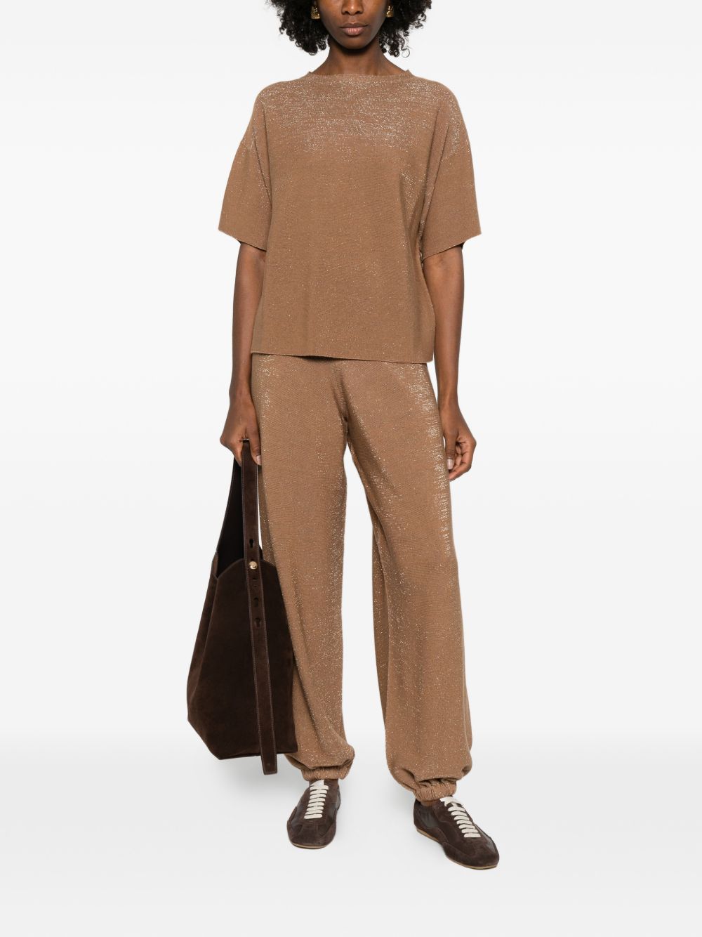 Fabiana Filippi Wool and cotton trousers