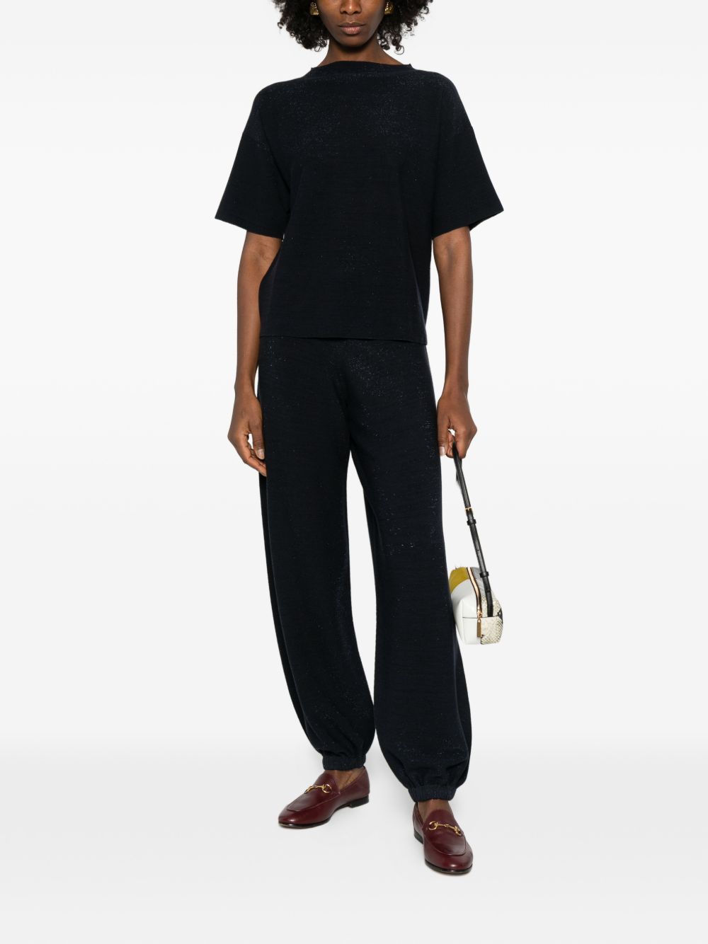 Fabiana Filippi Wool and cotton trousers