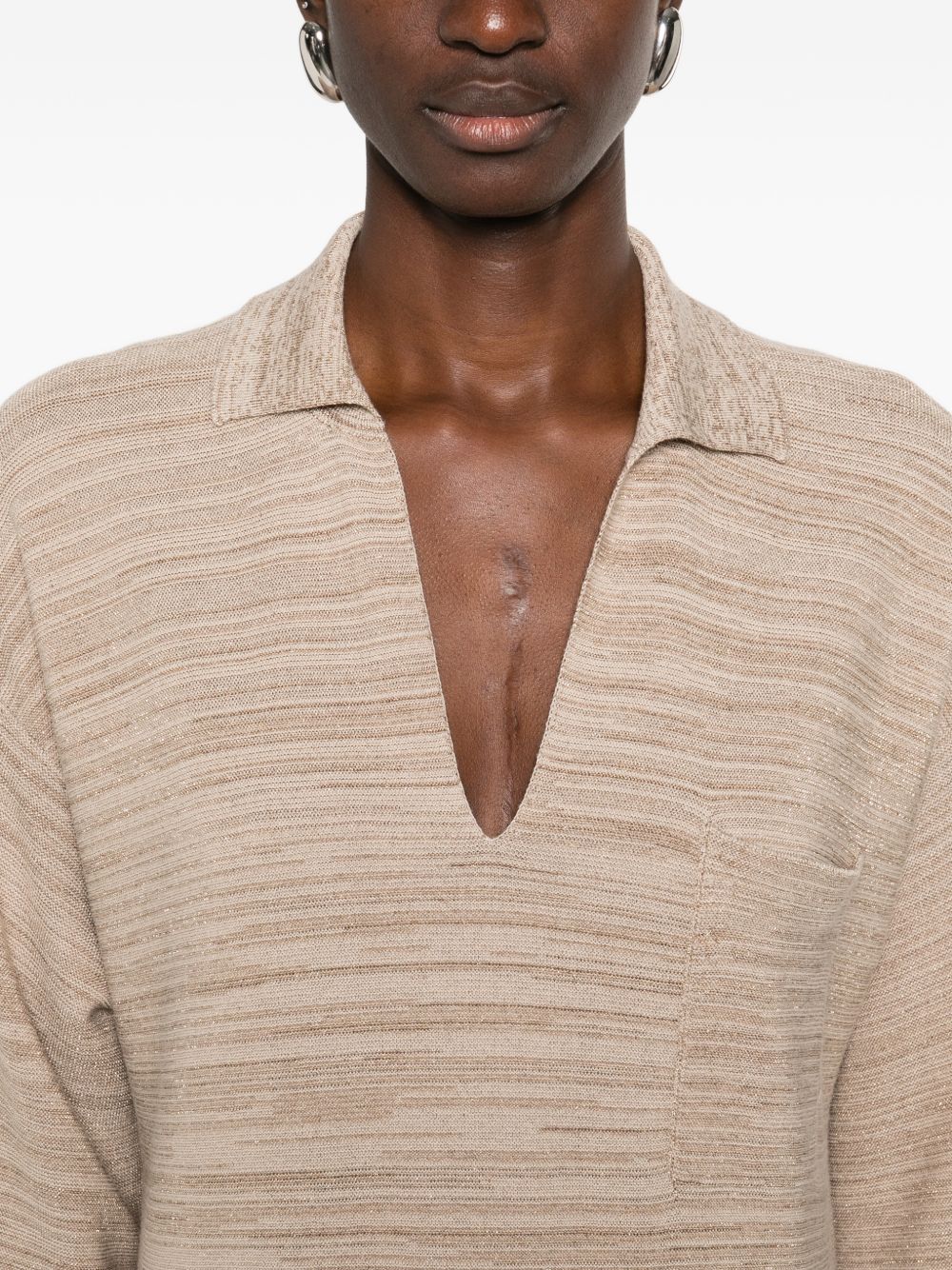 Fabiana Filippi Wool and cotton shirtdress