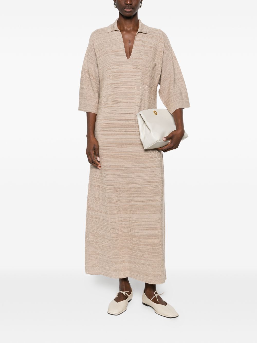 Fabiana Filippi Wool and cotton shirtdress