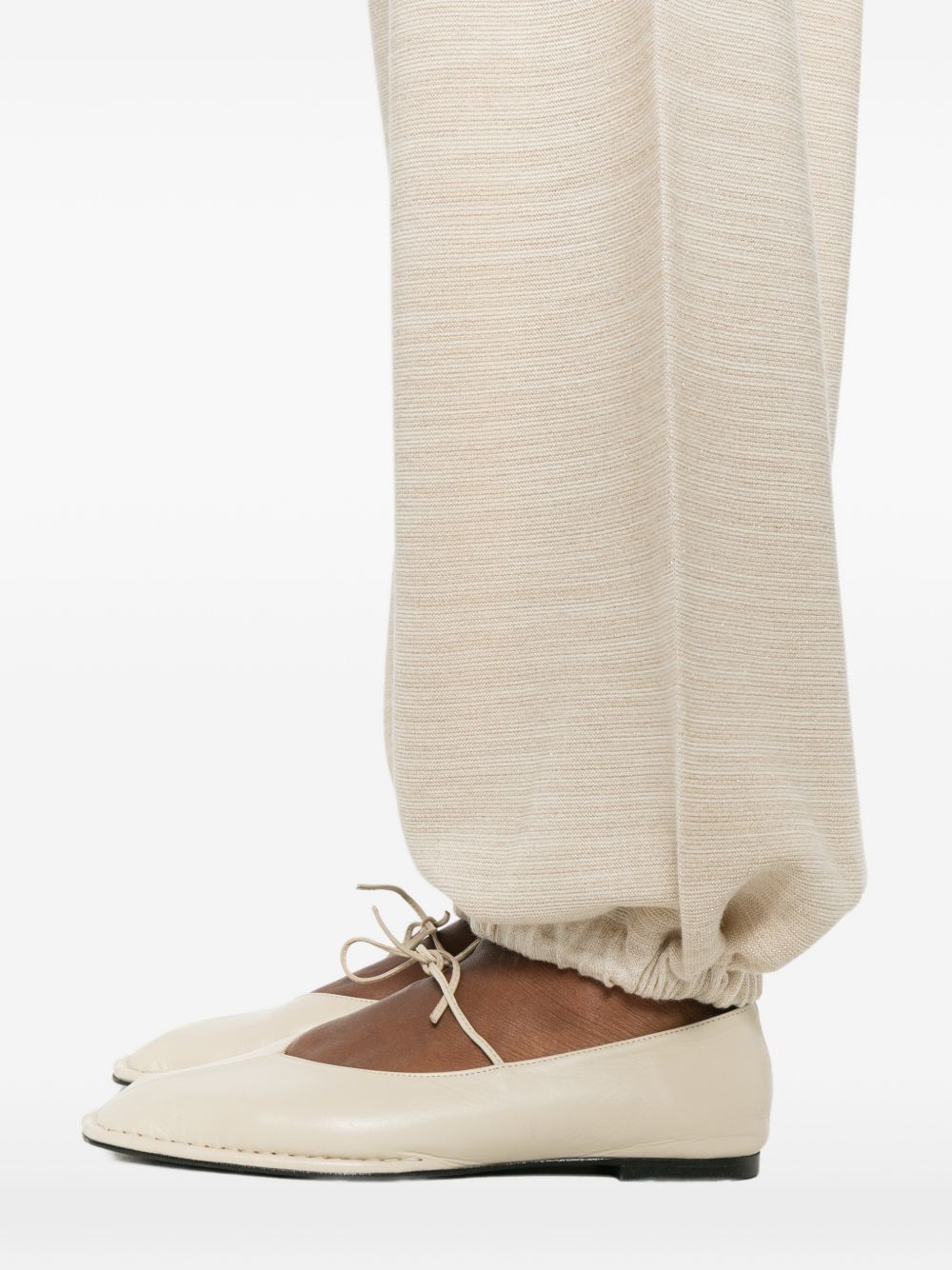 Fabiana Filippi Wool and cotton trousers