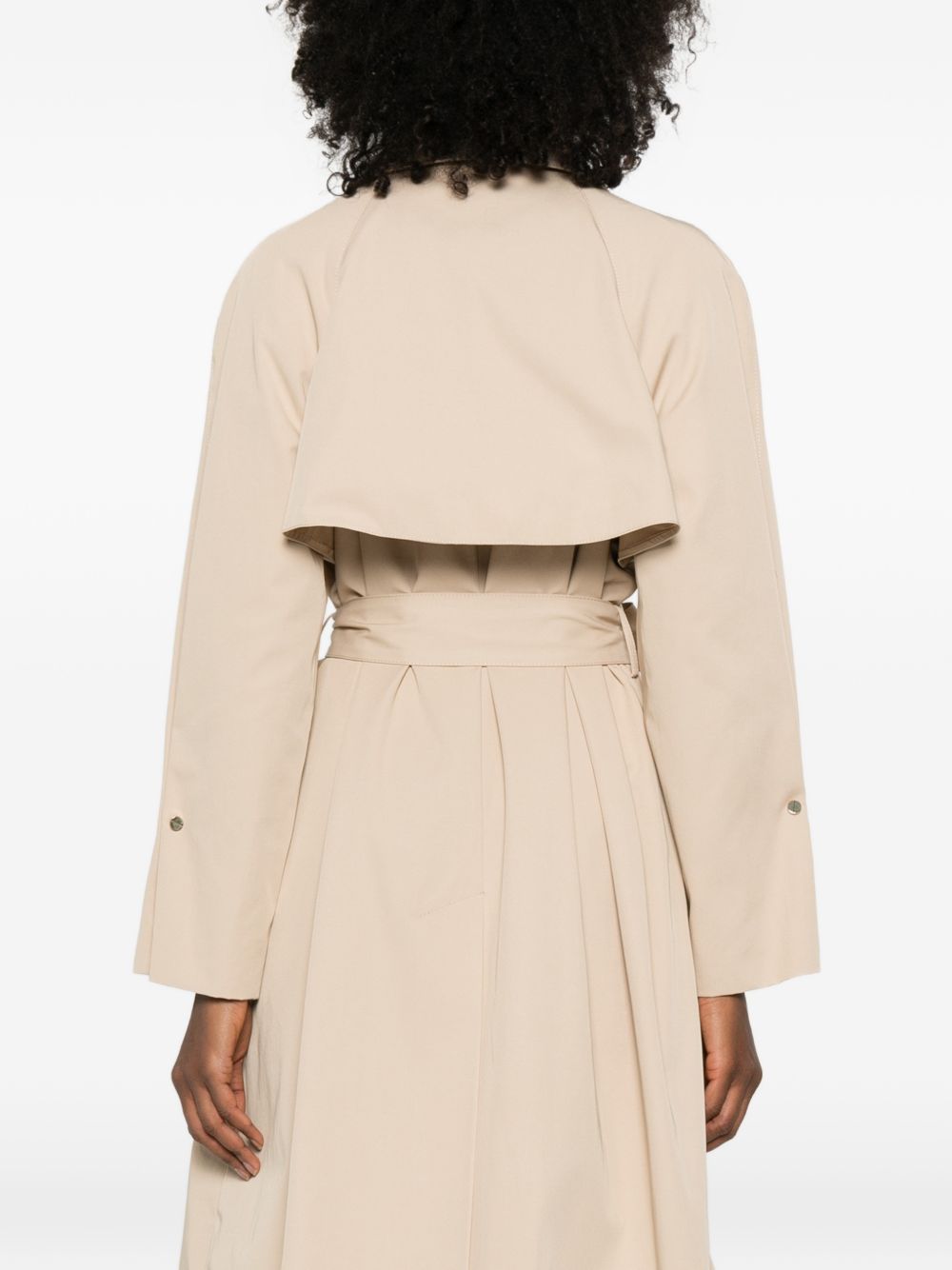 Emporio Armani Cotton blend trench coat