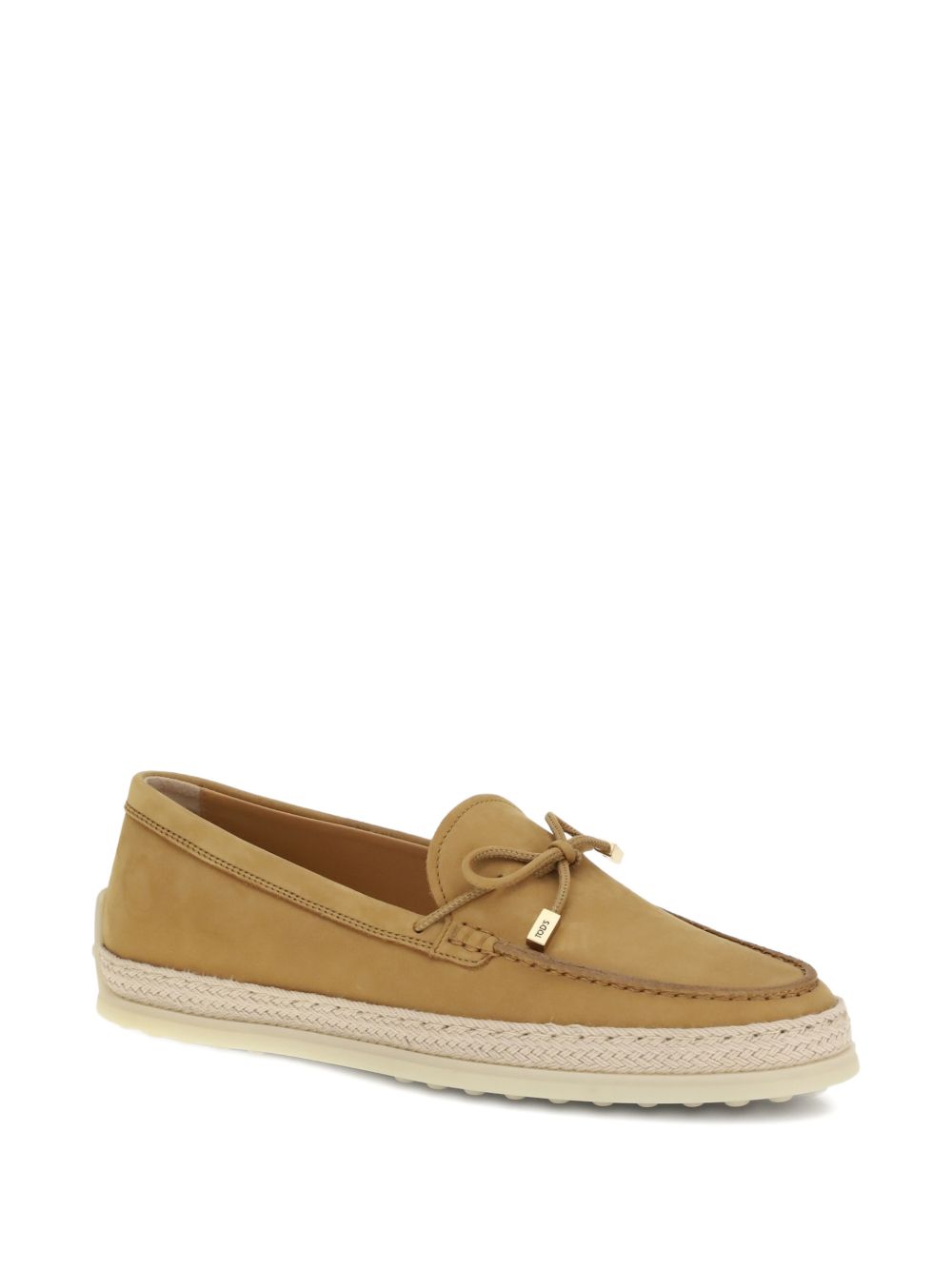 Tod'S Nubuck Moccasin Loafers