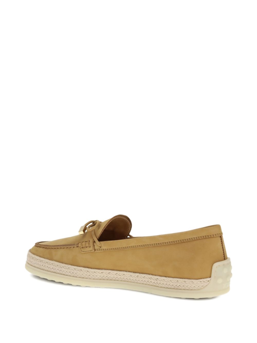 Tod'S Nubuck Moccasin Loafers