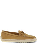 Tod'S Nubuck Moccasin Loafers