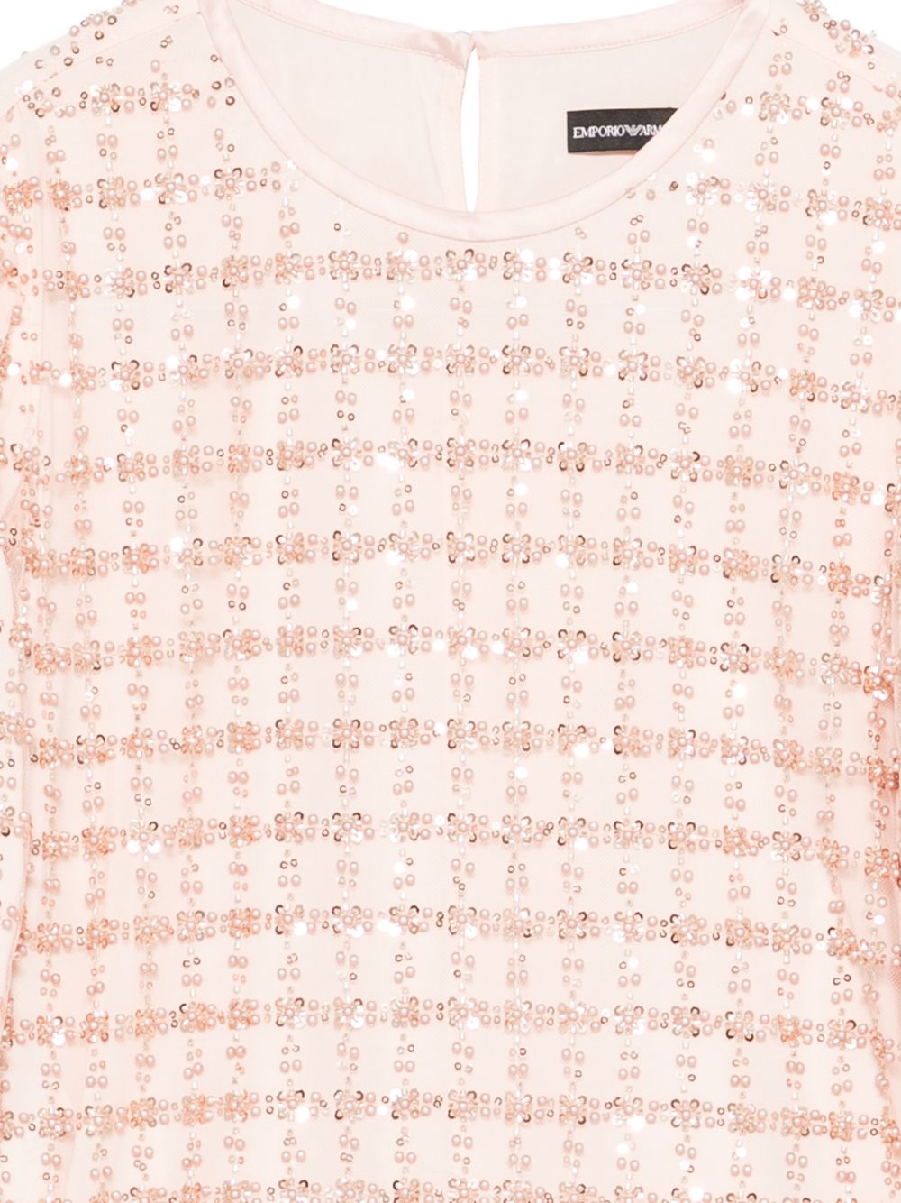 Emporio Armani Embroidered top