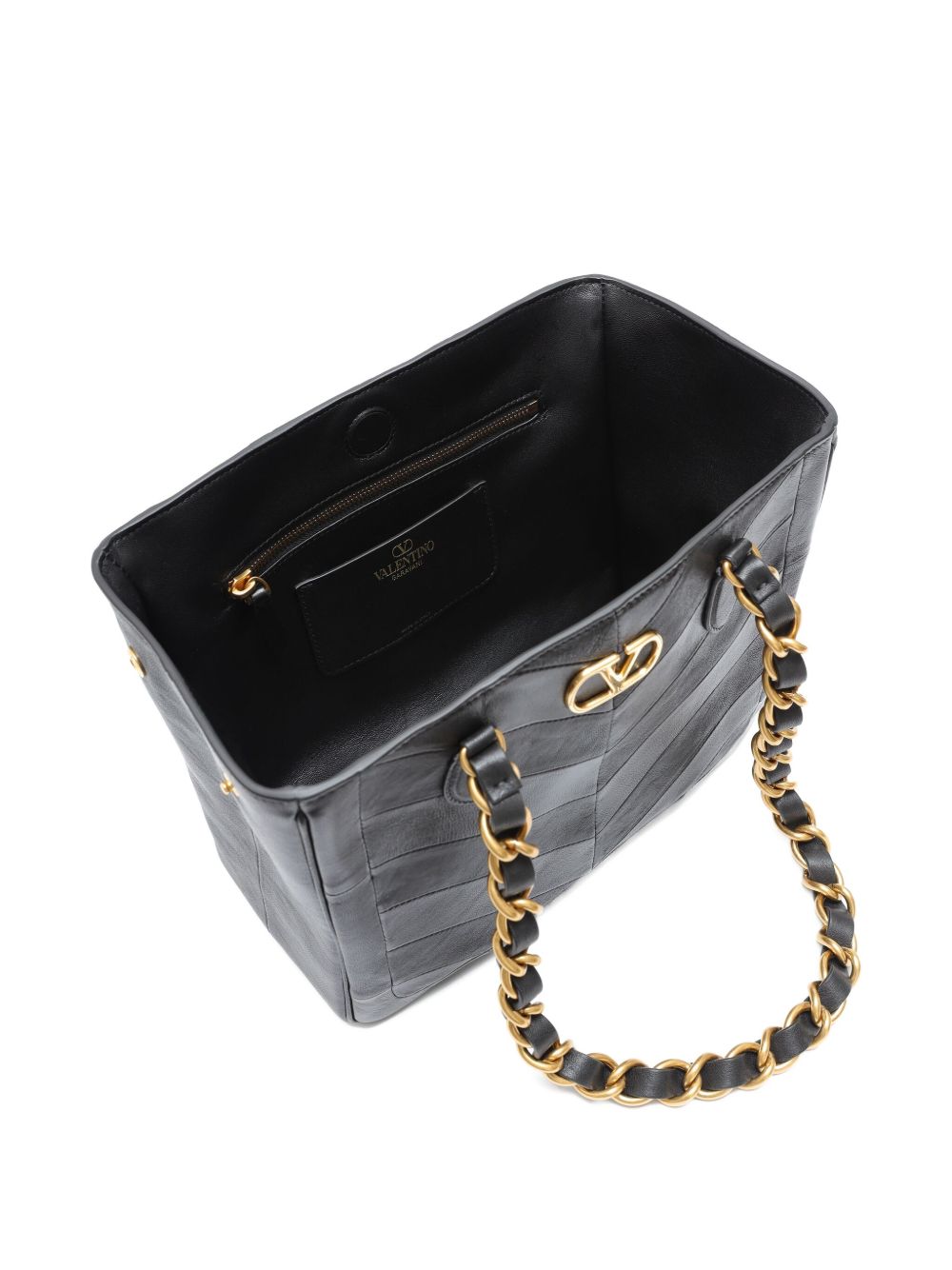 Valentino Garavani Laseine small leather shoulder bag