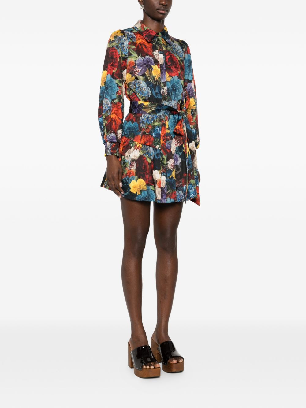 Alice + Olivia Printed shirtdress