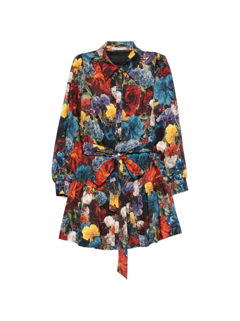 Alice + Olivia Printed shirtdress