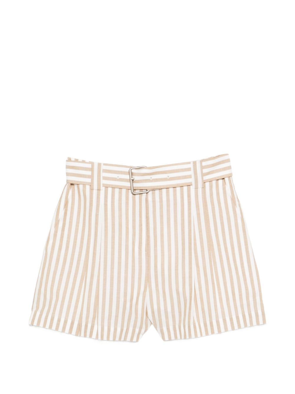 Iro Anemone striped cotton shorts
